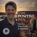 Logo for The Positive Pen ©