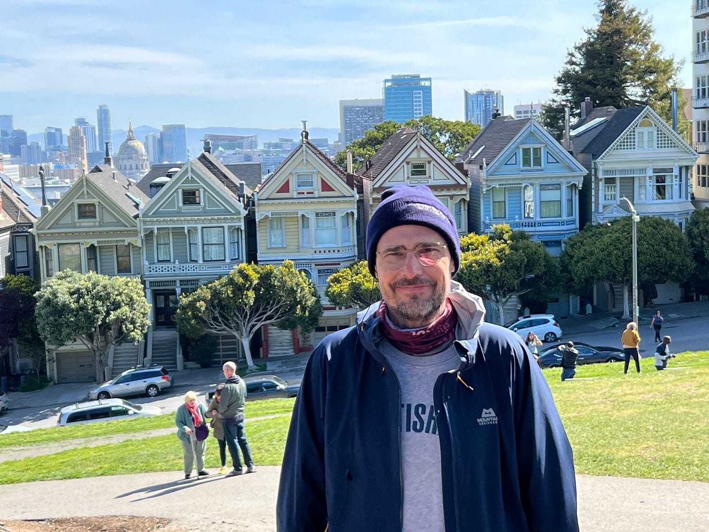 Jochen vor Painted Sisters San Francisco