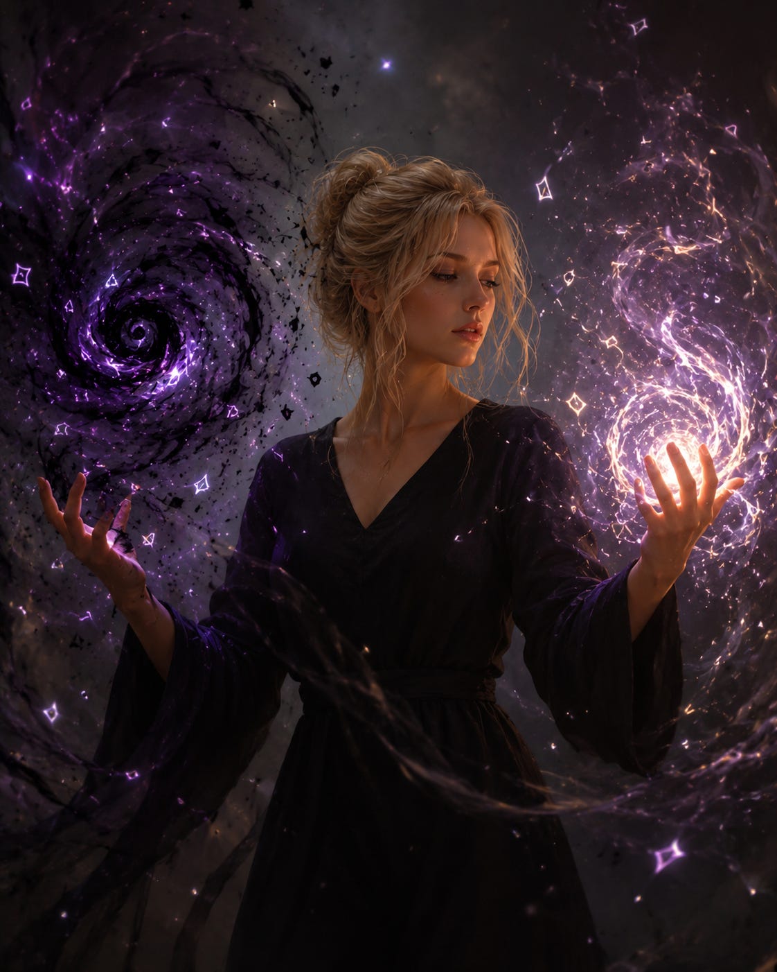 Kiri Briaras performing Chaos Magic