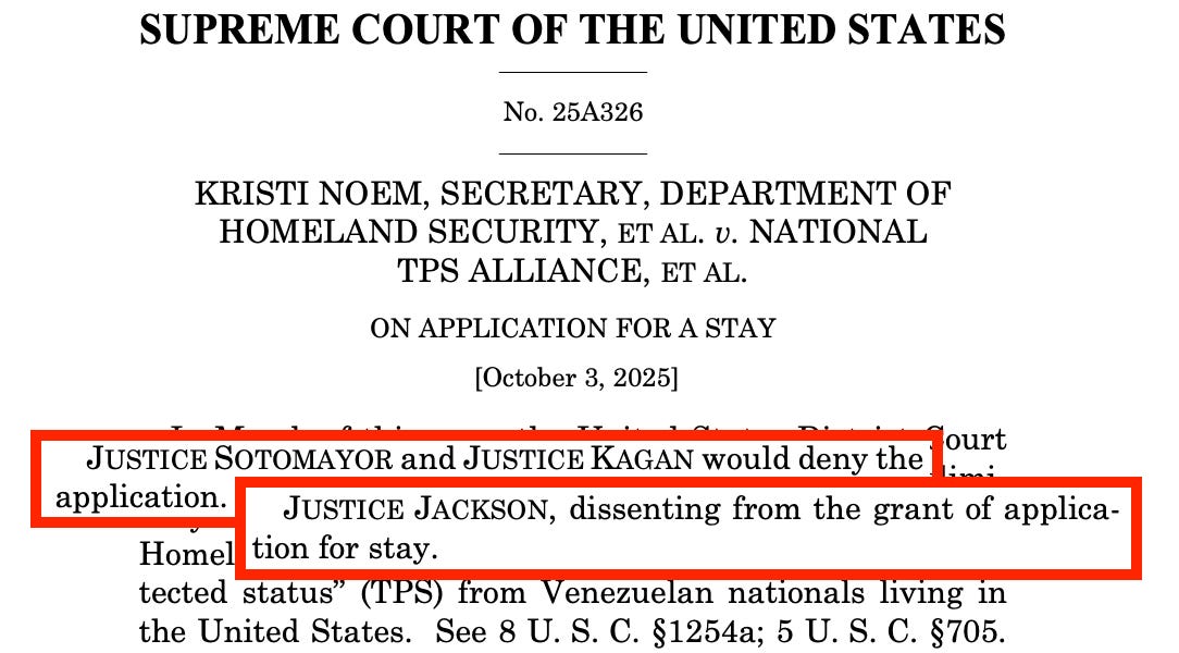Supreme Court lets Noem end legal status for many Venezuelans in the U.S.
