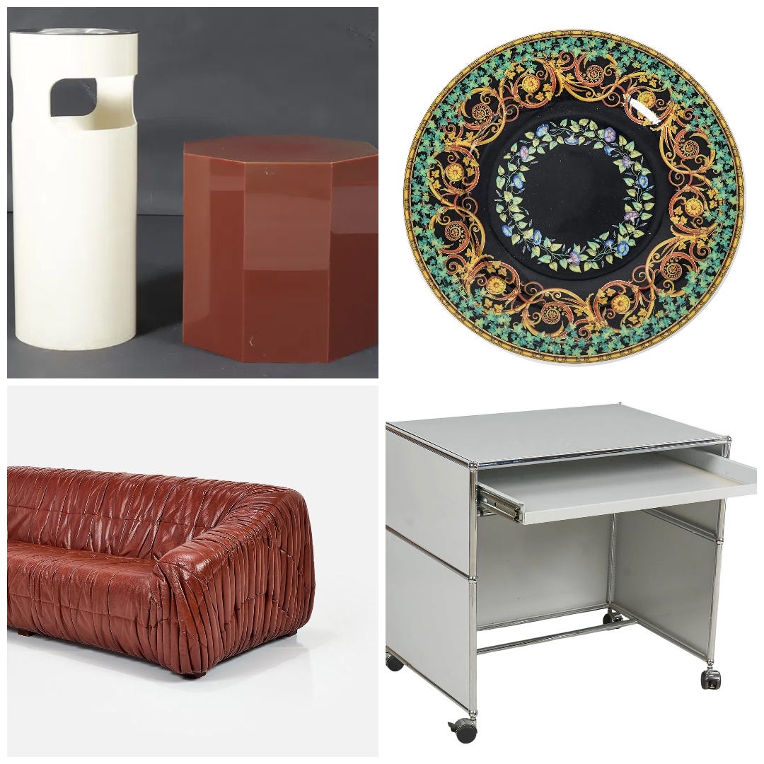 Obs 145: Gwyneth sells her furniture; Versace plates
