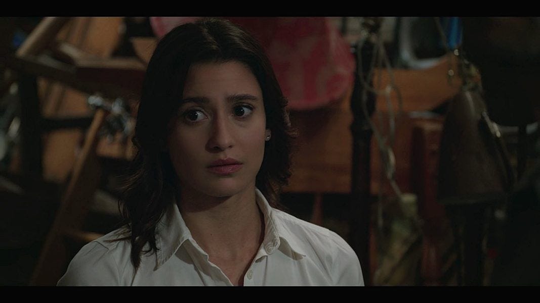 Cassie usual look of concern on Walker. Cassie usual look of concern on Walker.