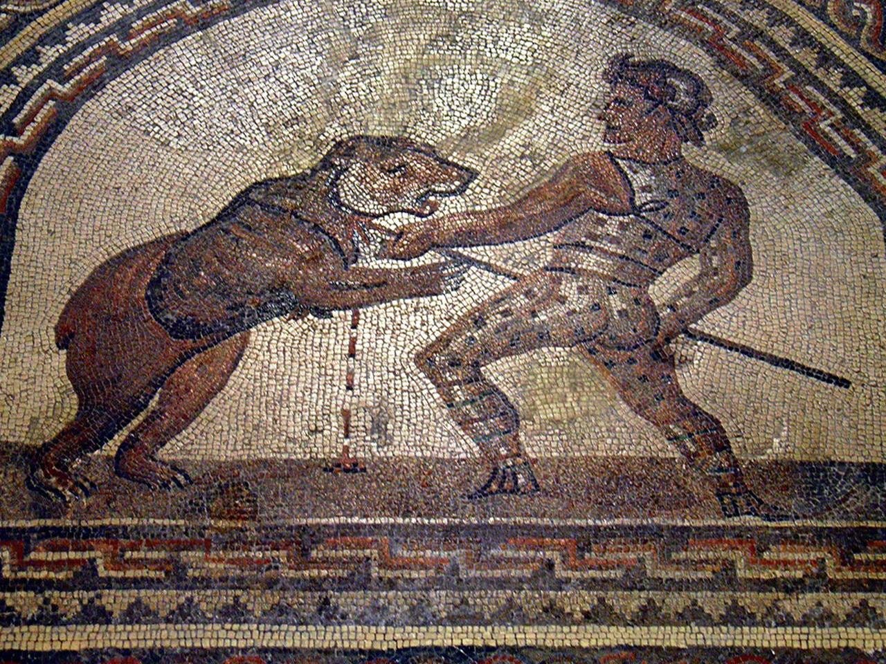 First physical evidence of Roman gladiators fighting bears found in Serbia