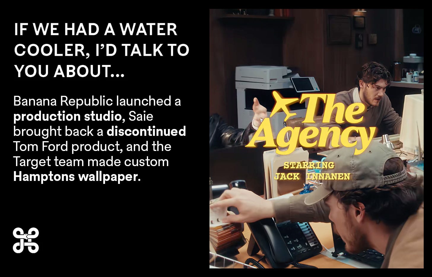 Banana Republic’s scripted microseries did not shock me.