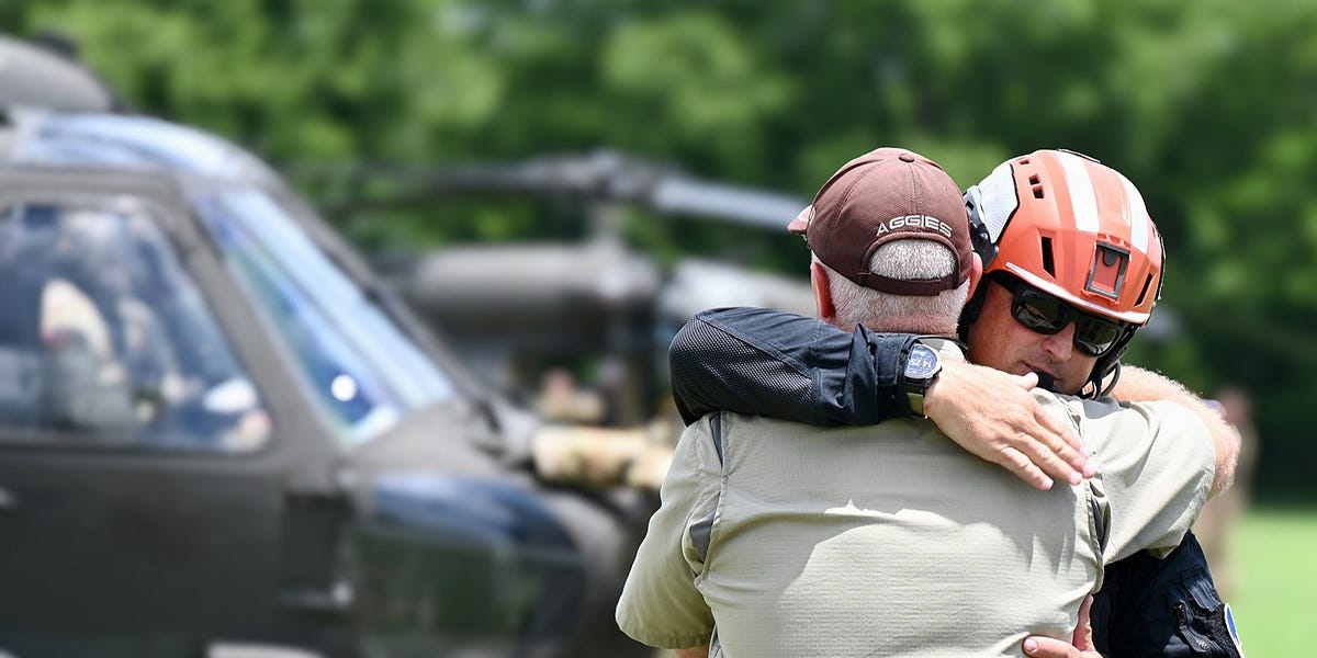 Texas Flood: US & Mexico Search & Rescue Crews Aid in Kerr County