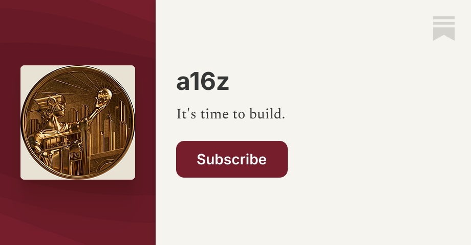 Moar Machine a16z | Substack
