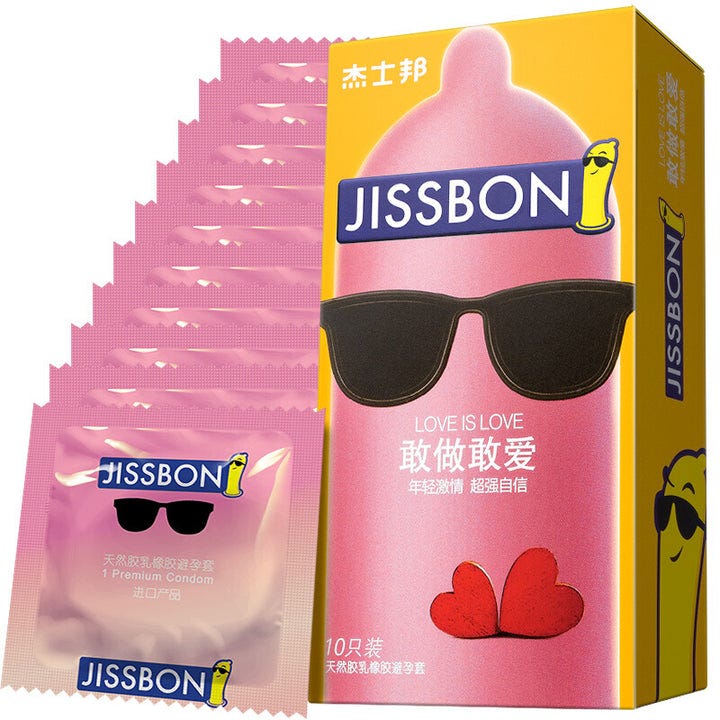 Self-operated] Japanese Jissbon Condoms Dare to Do Dare to Love 10-pack  Zero Sensitive Bumps Long-lasting Leakage-proof Condoms – Beauty Corner
