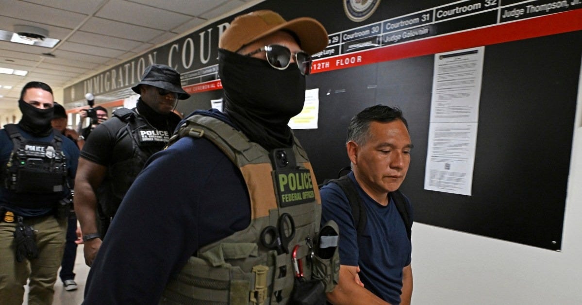 ICE Lied About Its Authority to Make Courthouse Arrests - The American  Prospect