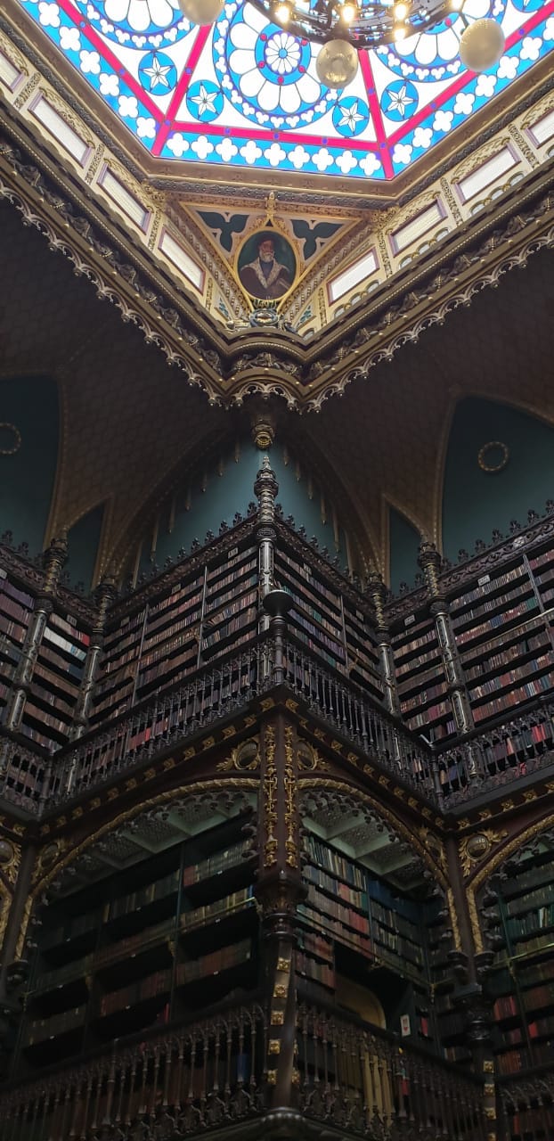 Library at Royal Portuguese Reading Room