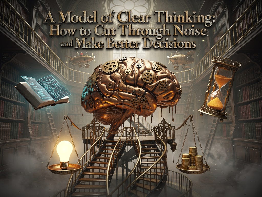 A Model of Clear Thinking: - by Kim Parker