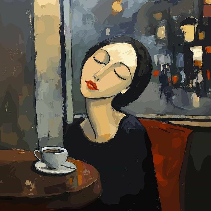 the middle of becoming 