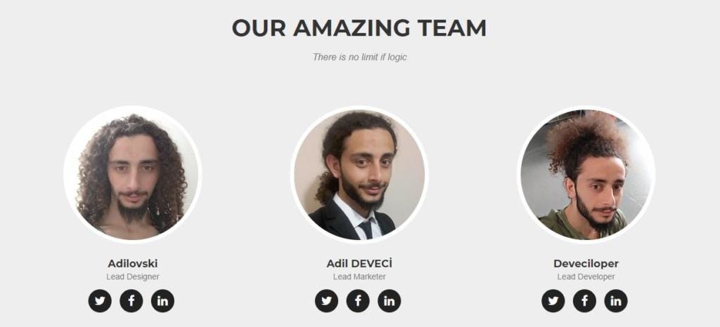 Our Amazing Team - Crypto Memes
