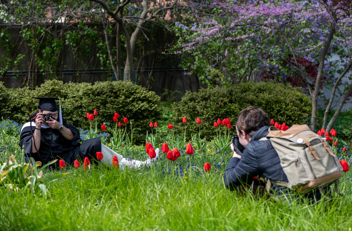 Making senior portraits for one of my best friends