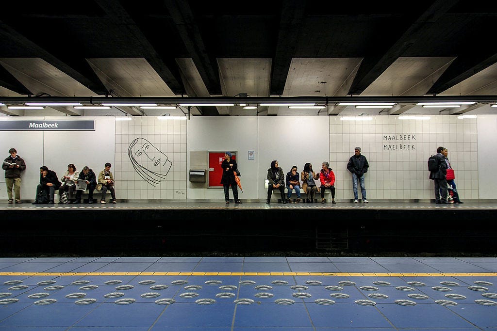 A view of the Maalbeek station were the 2016 terrorist attacks took place. A view of the Maalbeek station were the 2016 terrorist attacks took place.