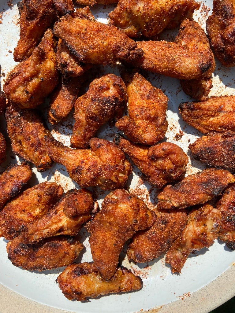 grilled wings