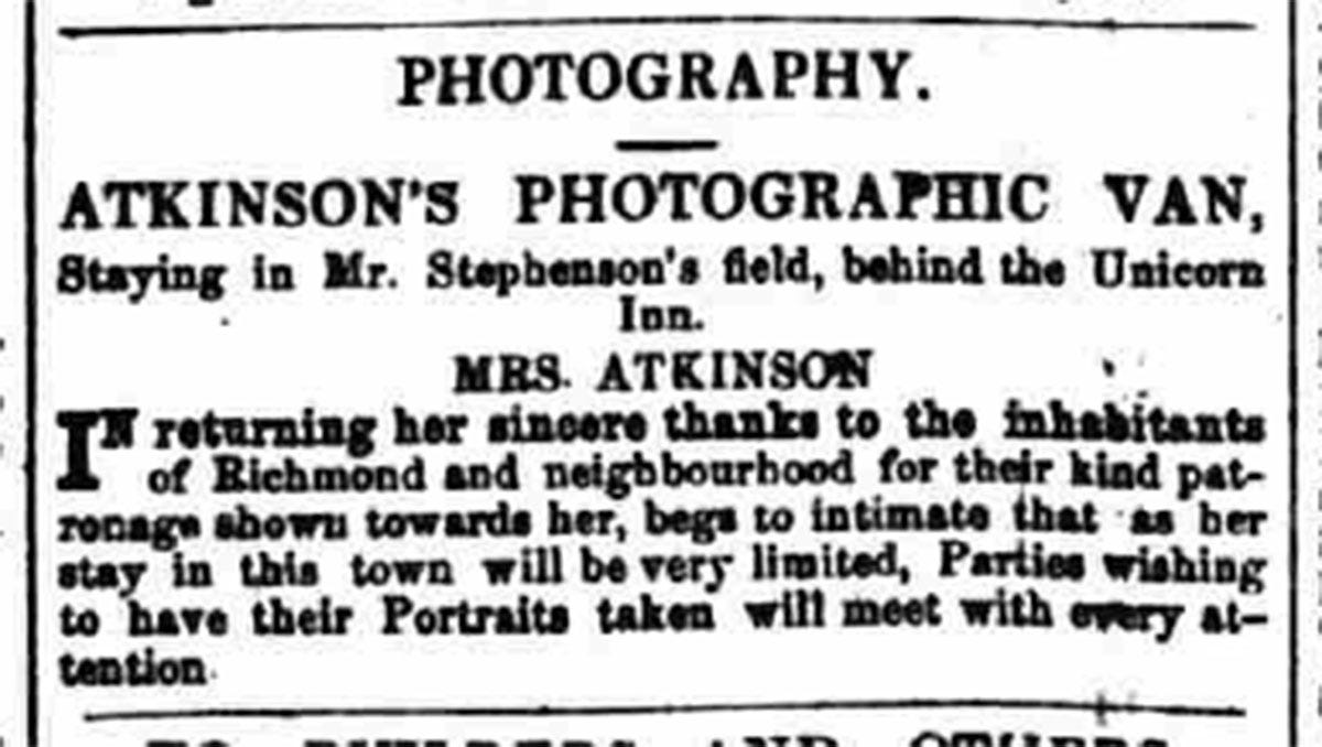 A clipping from a 19th century newspaper