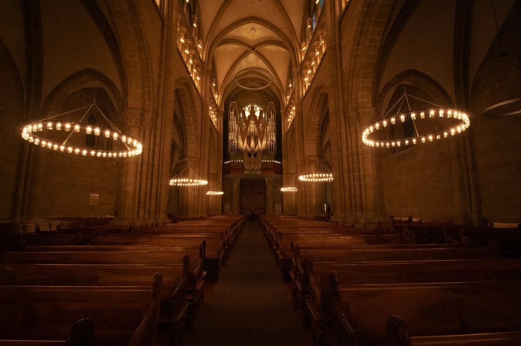Old church lights Old church lights
