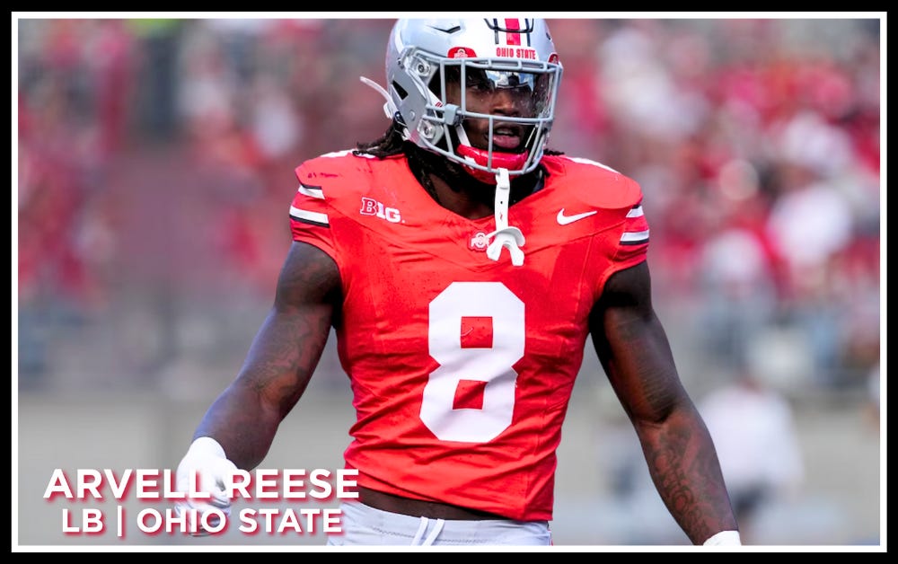 2026 NFL Draft Profile: LB Arvell Reese (OSU)