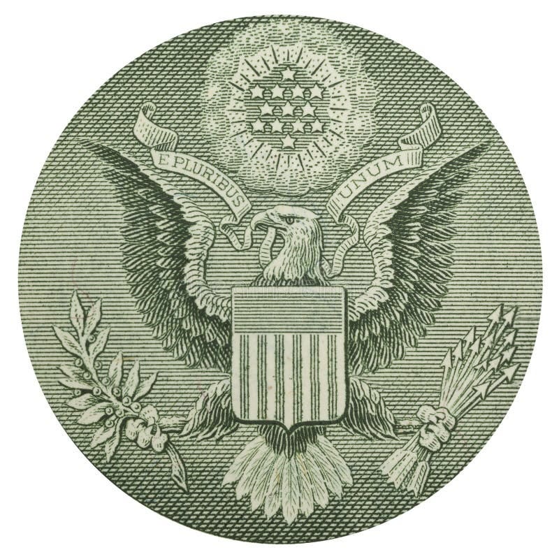 One Dollar Bill Back Eagle