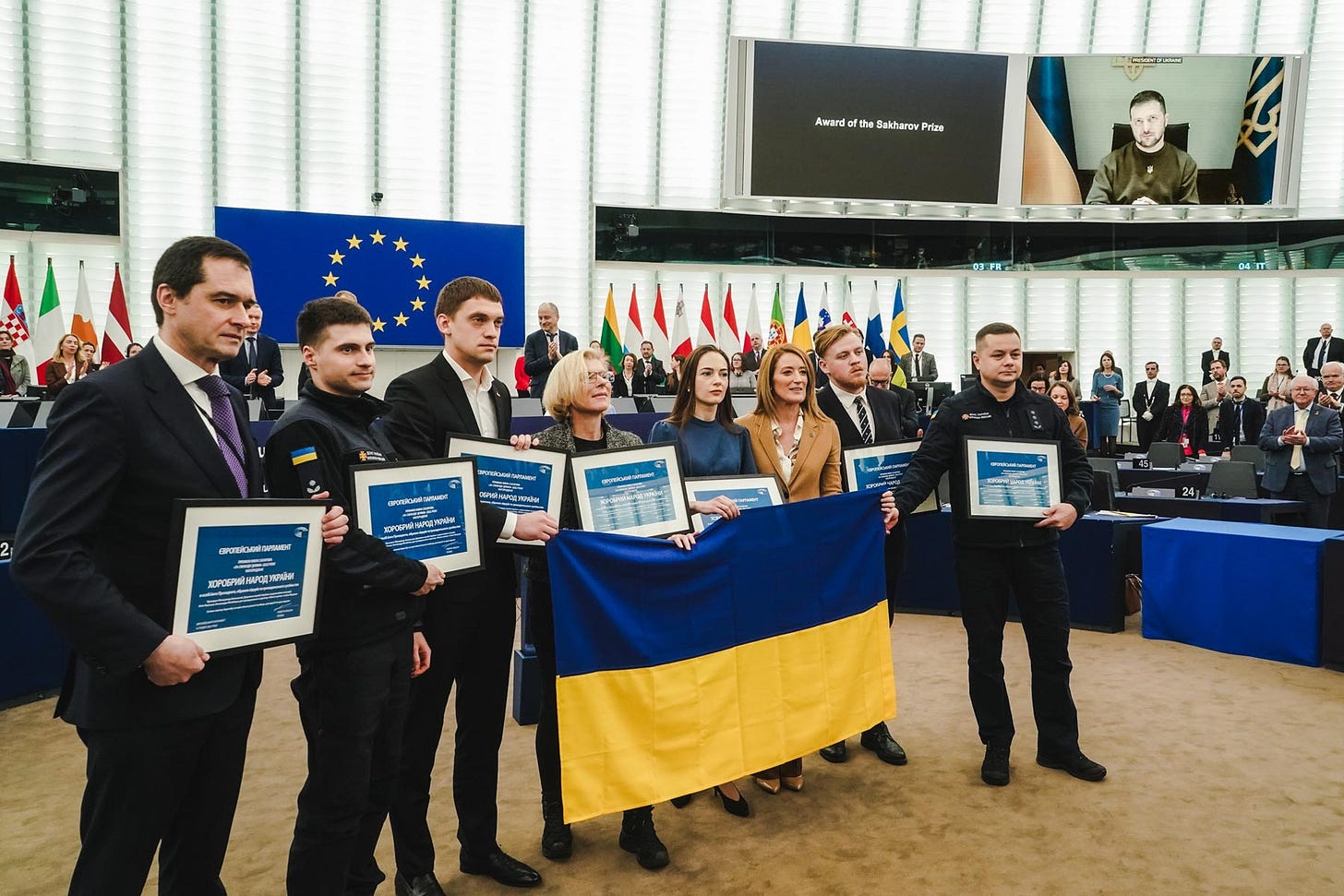 Sakharov Prize 2022: Parliament honours the Ukrainian People | News | European Parliament Sakharov Prize 2022: Parliament honours the Ukrainian People | News | European Parliament