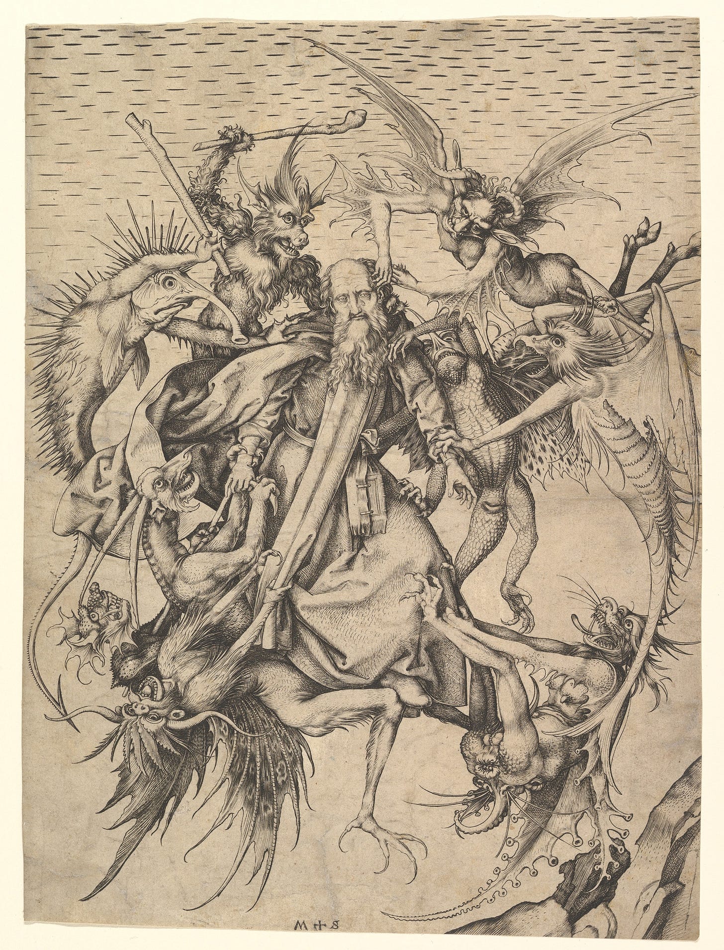 Martin Schongauer | Saint Anthony Tormented by Demons | The Metropolitan Museum of Art Martin Schongauer | Saint Anthony Tormented by Demons | The Metropolitan Museum of Art