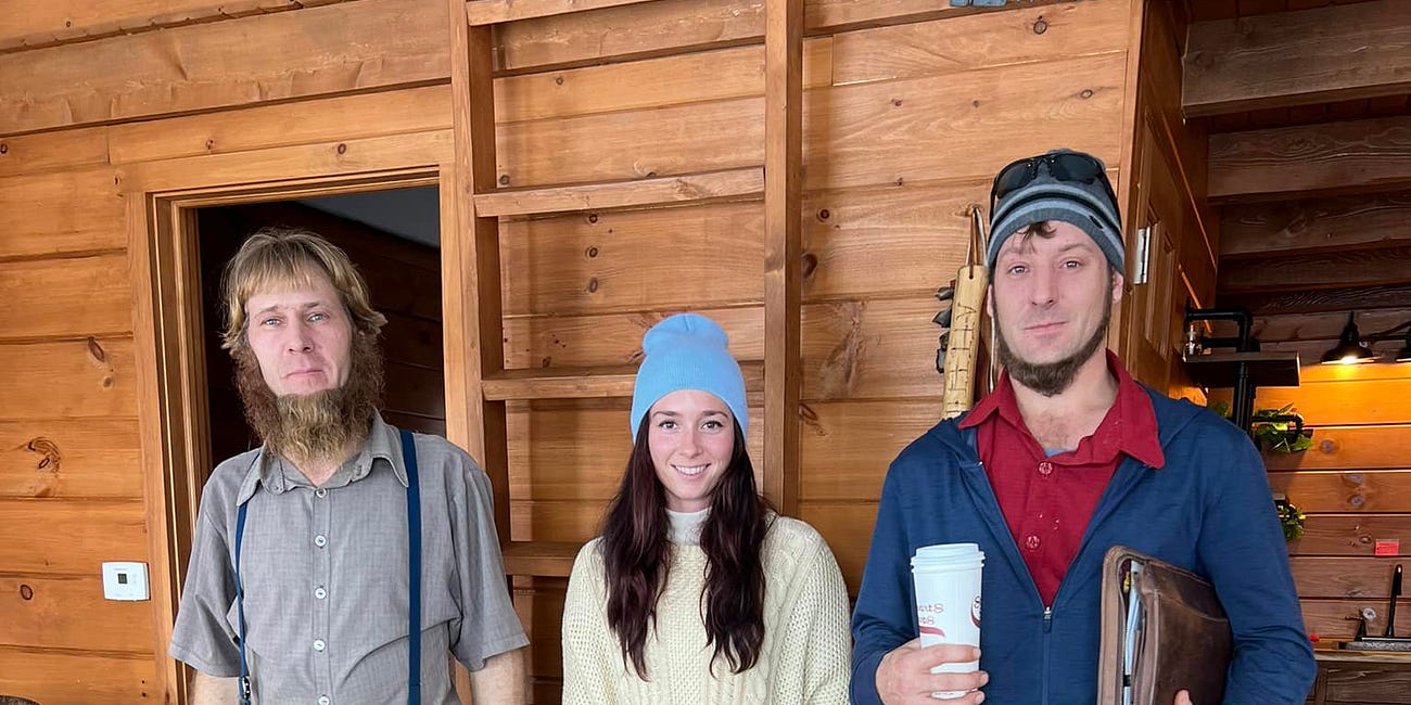 Going into business with the Amish.