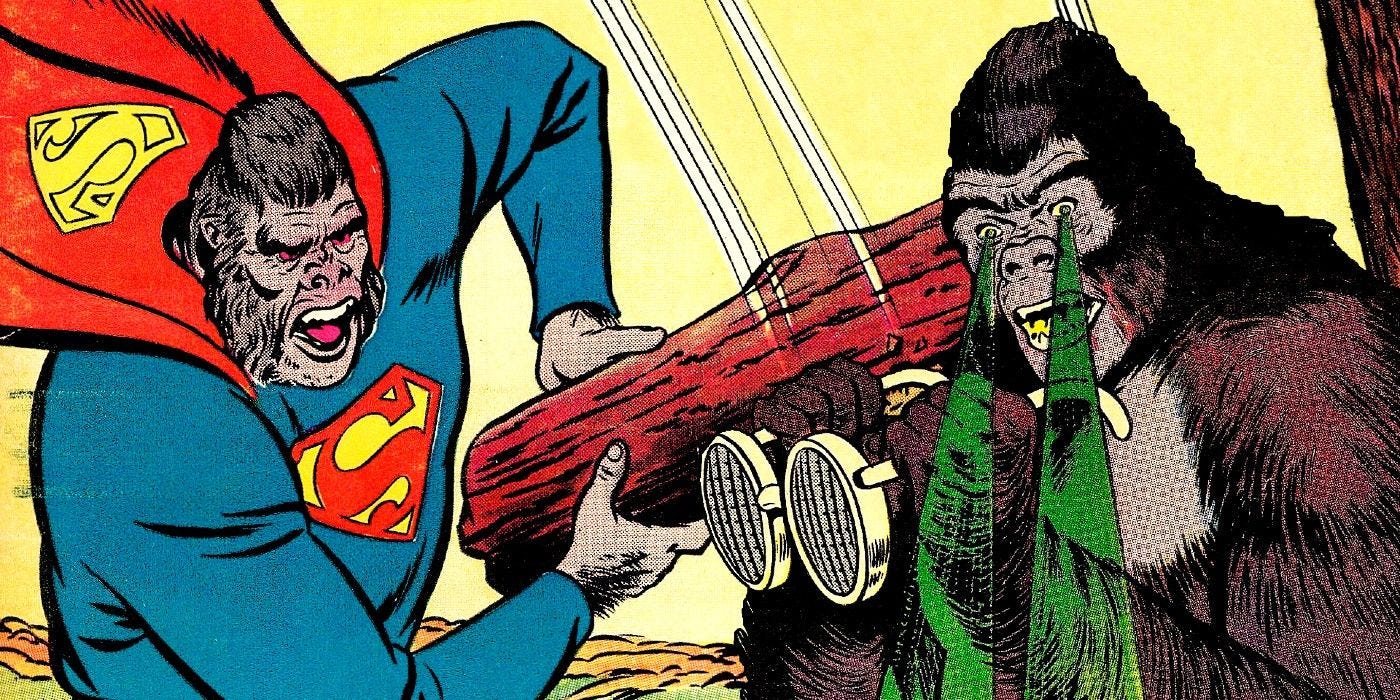 DC Comics ape covers