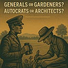 APOSTLES: Generals or Gardeners? Autocrats or Architects?