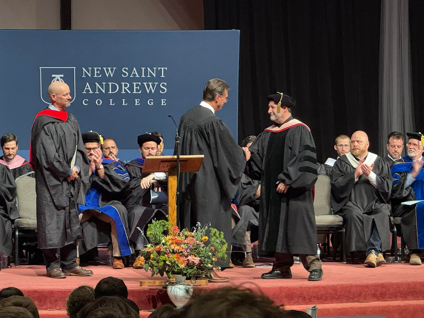 May be an image of 9 people and text that says 'NEW NEWSAINT SAINT ANDREWS COLLEGE A'