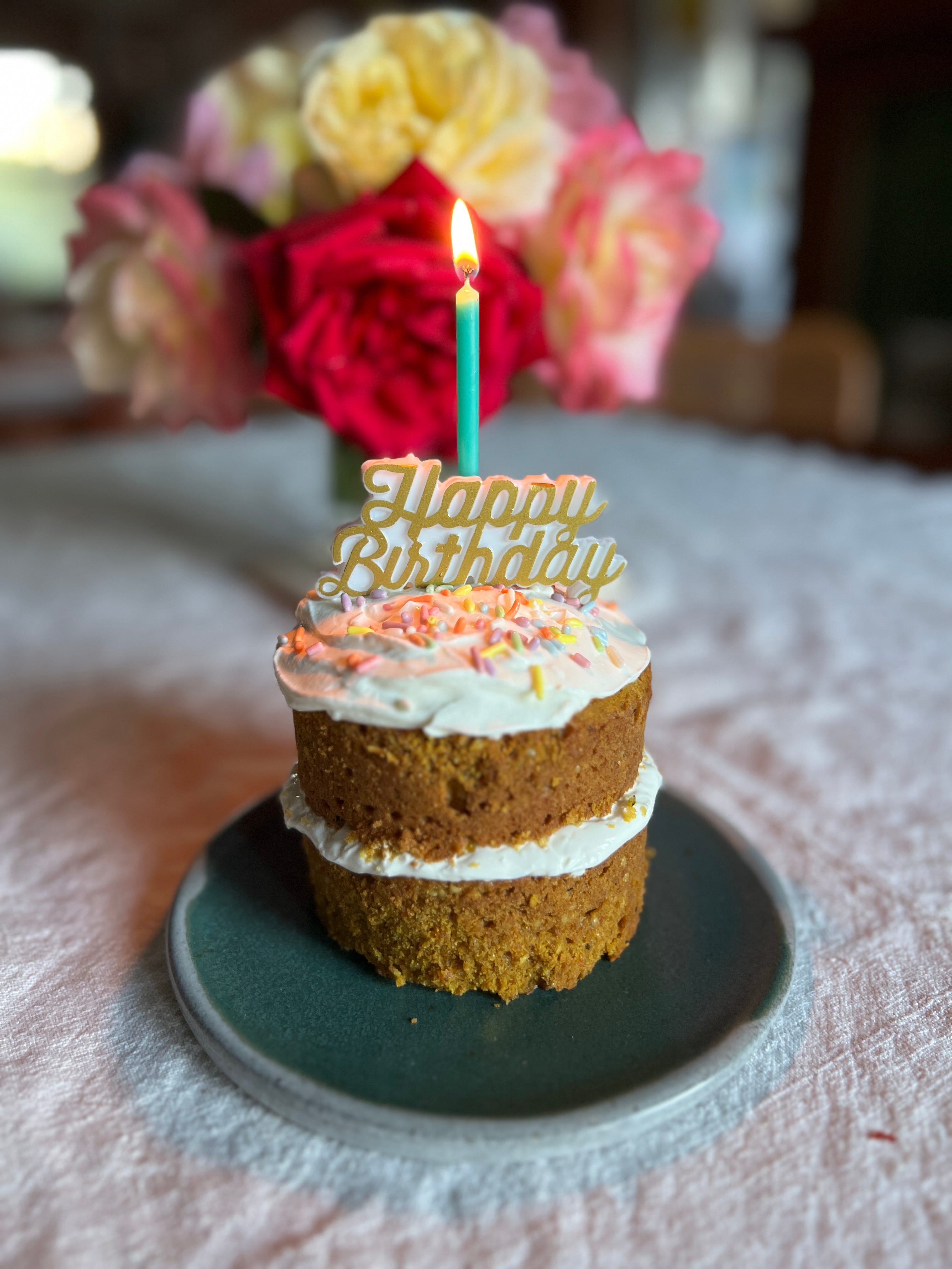 The Green Spoon's 1st Birthday Cake