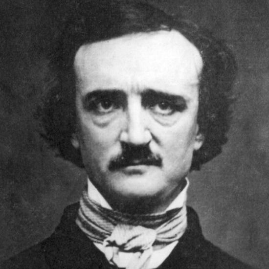 Black-and-white photograph of horror author Edgar Allan Poe, who wrote the short story "The Tell-Tale Heart." Black-and-white photograph of horror author Edgar Allan Poe, who wrote the short story "The Tell-Tale Heart."