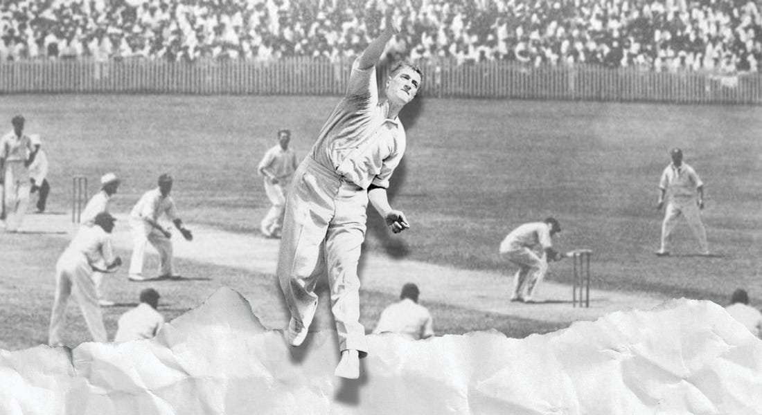 Harold Larwood was one of England’s finest fast bowlers — and he was from a small mining town in Nottinghamshire