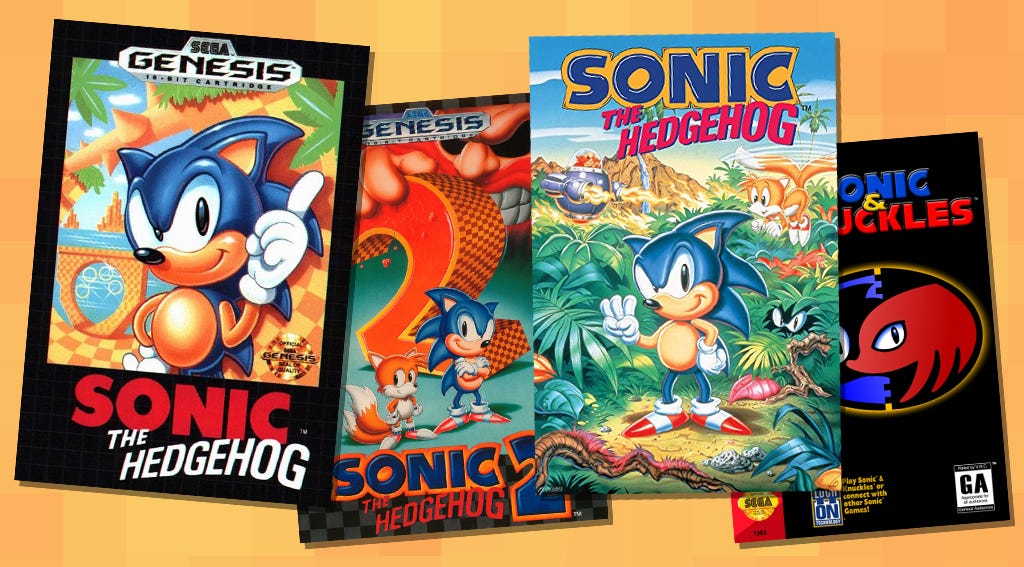 The RetroBeat: Critiquing classic Sonic box art | VentureBeat