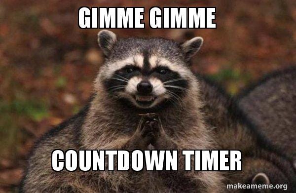 countdown timer meme