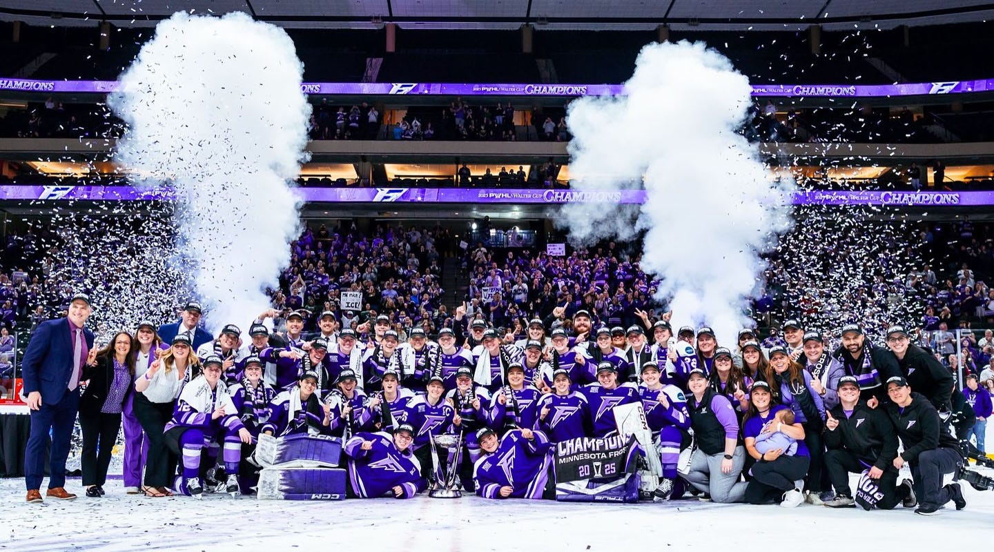 Frost championship team photo.