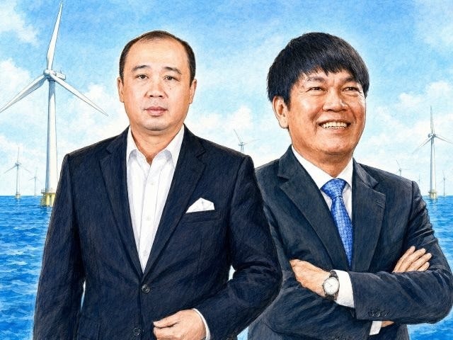 Đại gia Khoa “khàn” tiếp tục bắt tay tỷ phú Trần Đình Long, lập công ty điện gió 2.000 tỷ đồng- Ảnh 1.