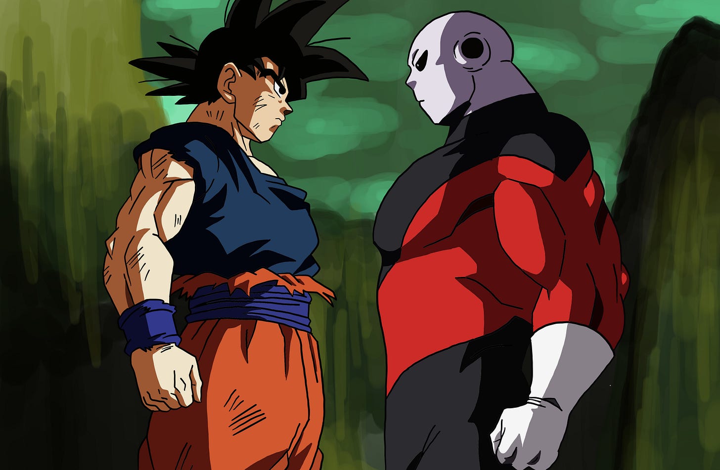 Dragon ball! Goku vs Jiren win. HD wallpaper by Azzazel1999 on DeviantArt