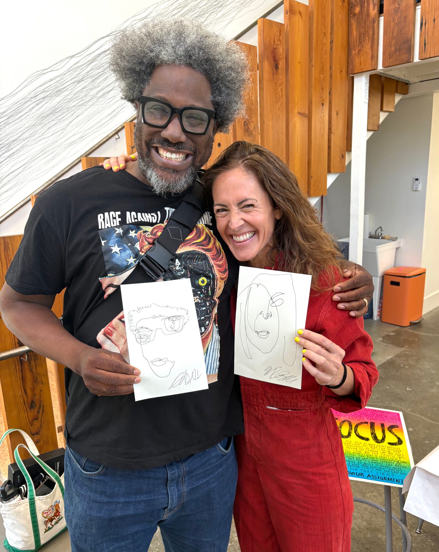 Surprise! Midweek Drawing with W. Kamau Bell!