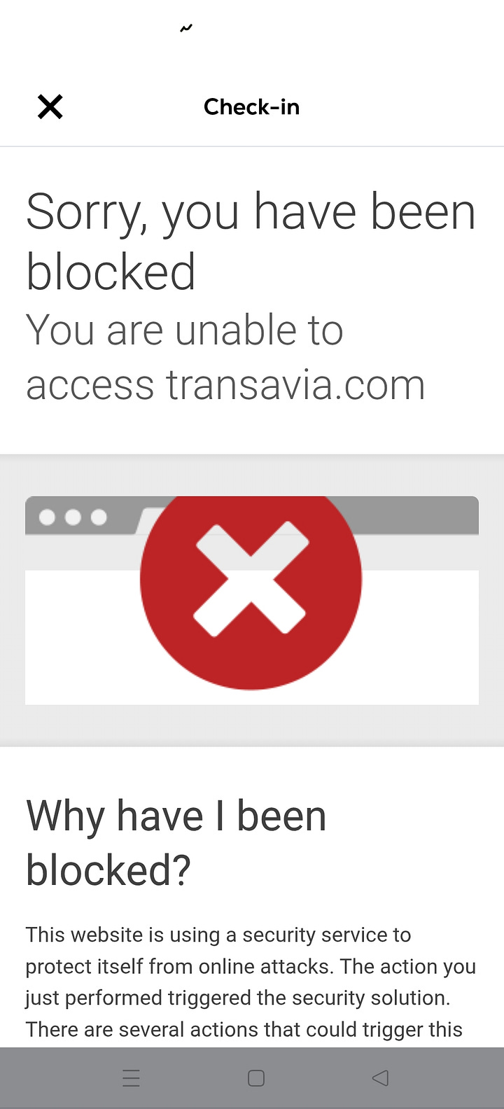 A few screenshots of the Transavia App