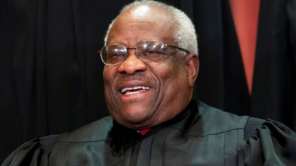 Supreme Court won't say whether Justice Clarence Thomas remains hospitalized