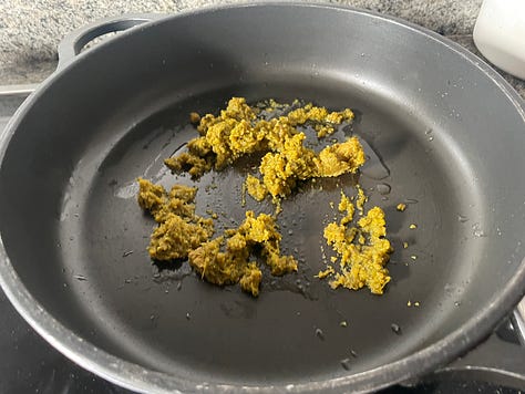 Proceso curry de merluza
