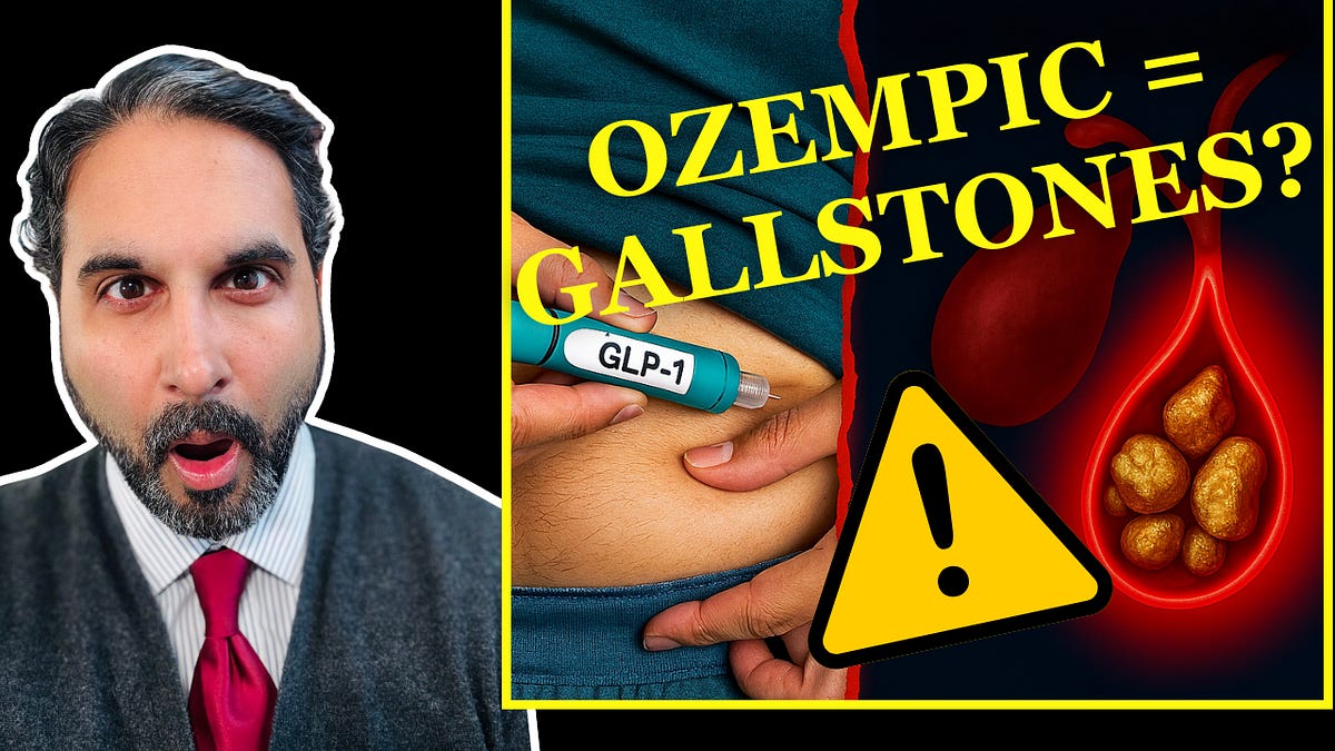 can you take glp-1 with gallstones GLP-1 DANGER: The Gallstone Risk No One Told You