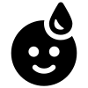 Icon illustrating relief