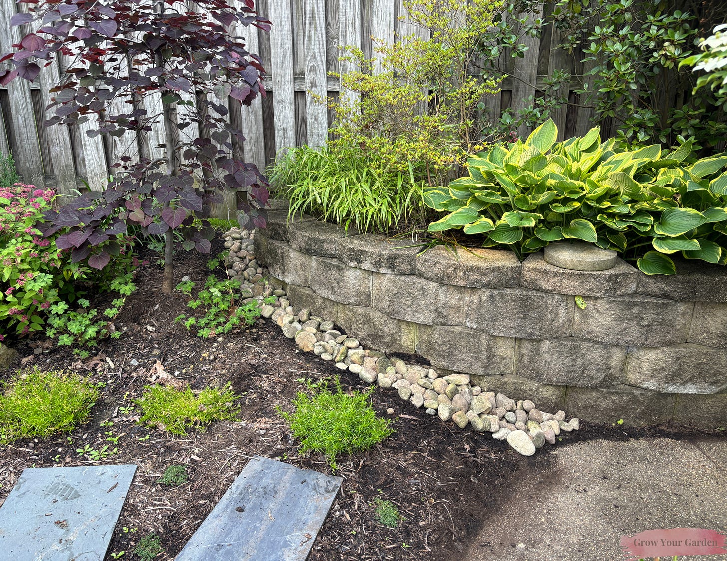 How To Build A Diy Dry Creek Bed For Garden Drainage And Erosion Control