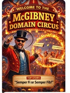 Bullyville Blows Smoke: James McGibney’s Bullyville runs on threats, spoofed domains, and empty promises of scorched earth.