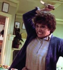 She knifes a Gremlin to death ...