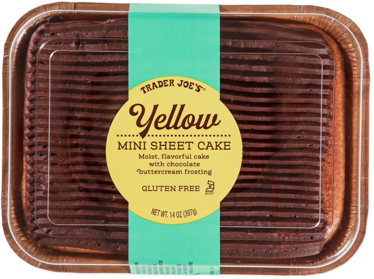 Yellow Mini Sheet Cake | Trader Joe's
