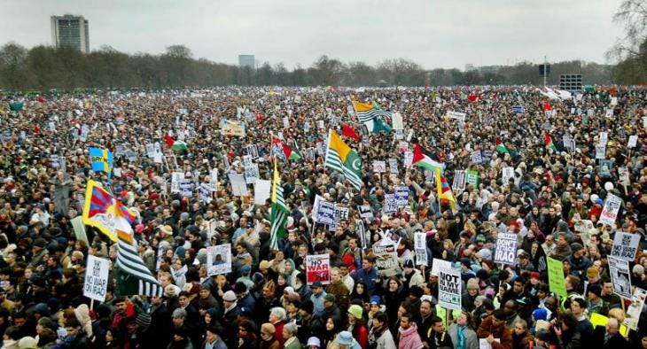 5 Photographs From The Day The World Said No To War | IWM