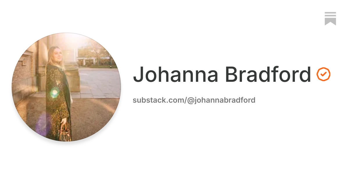 Johanna Bradford | Substack