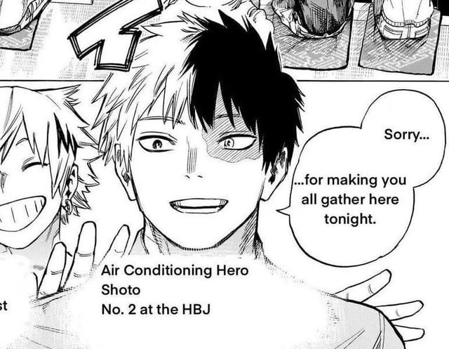 MANGA SPOILERS] I love shoto's full development ❤️ : r/BokuNoHeroAcademia